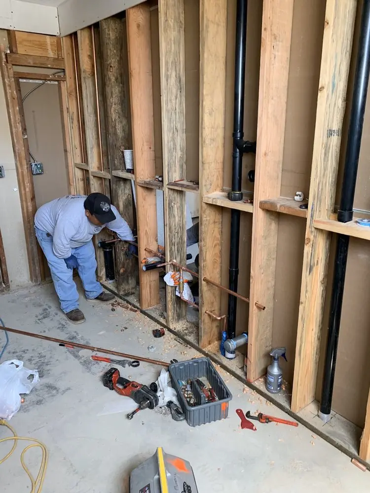 Commercial rough-in plumbing for Trenchless Sewer Repair in Wickliffe